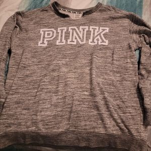 PINK sweatshirt size large